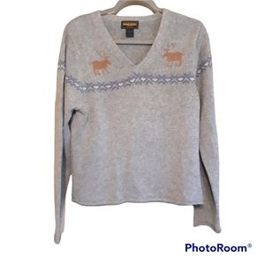 Woolrich sweater with reindeer